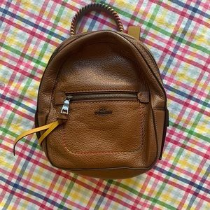 Coach mini backpack